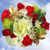 Christmas Bouquets Reindeer 6 Arrangements