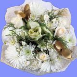 Bouquets Golden Christmas 6 Arrangements