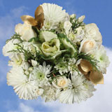 Bouquets Golden Christmas 6 Arrangements