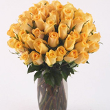Enchanting Sunset 36 Orange Roses with Vase