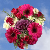 Bouquets Purple Christmas 7 Arrangements