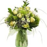 Saint Patrick's  Green Bouquet With Vase