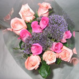 8 Dozen Two Tone Pink Roses