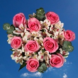 4 Impressive Grand Bouquets  with 22 Stems per Arrangement  a Total of 88 Flowers  Wow!