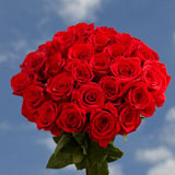 100 Beautiful Red Roses - Next Day Delivery