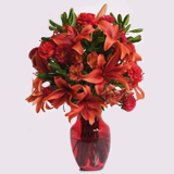 Valentine's Le Grand Amour 22 Flowers with Vase