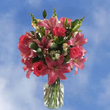 Wonderful Day Bouquet With Vase