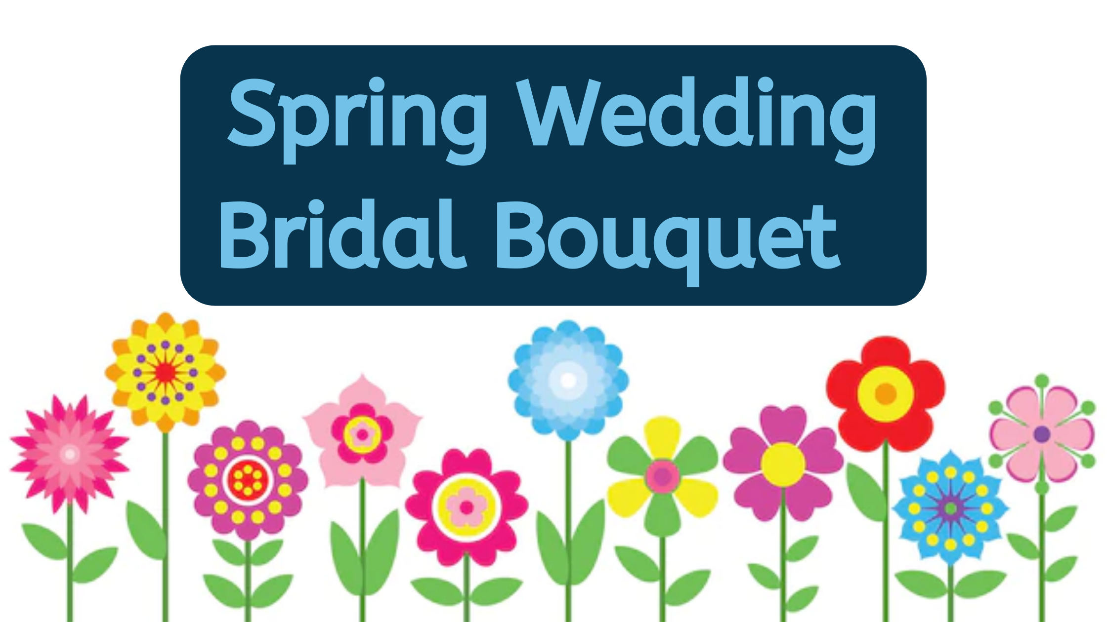 beautiful spring wedding bridal bouquet ideas