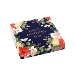Sugar Free Happy Mother's Day Flower Assorted Chocolate Candy Gift Box