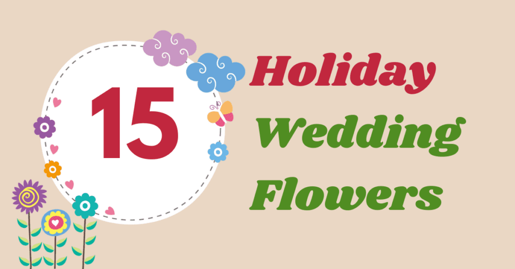 Holiday Wedding Flowers
