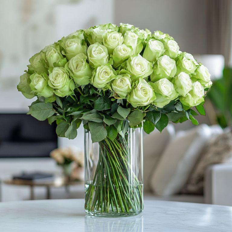 Green Roses